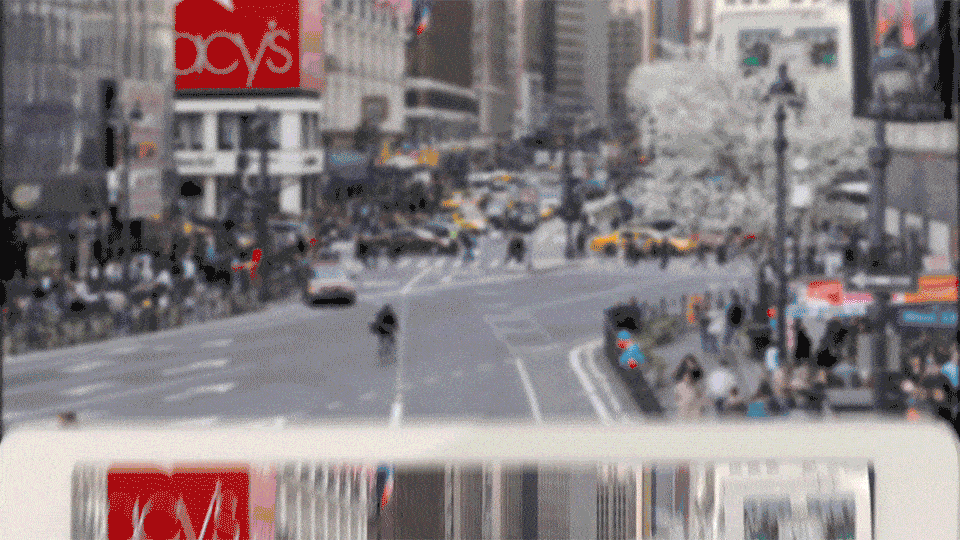 new york city streetscape transofrmation animation gif